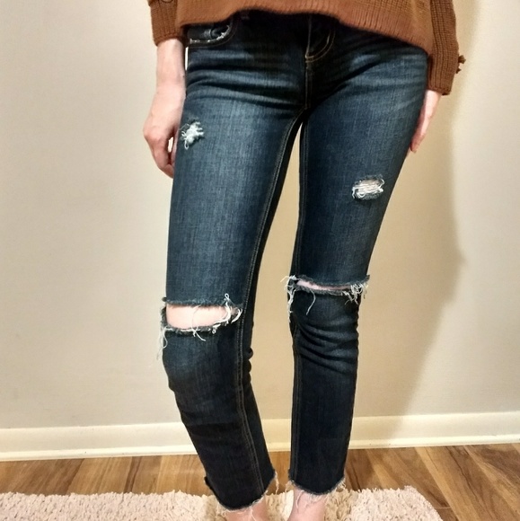 Denim - American Rag Distress Jeans Size 3 -S